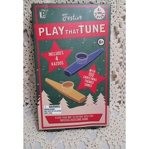 Play That Tune Kazoos Toy Christmas Novelty Game For All Ages -  4 Players